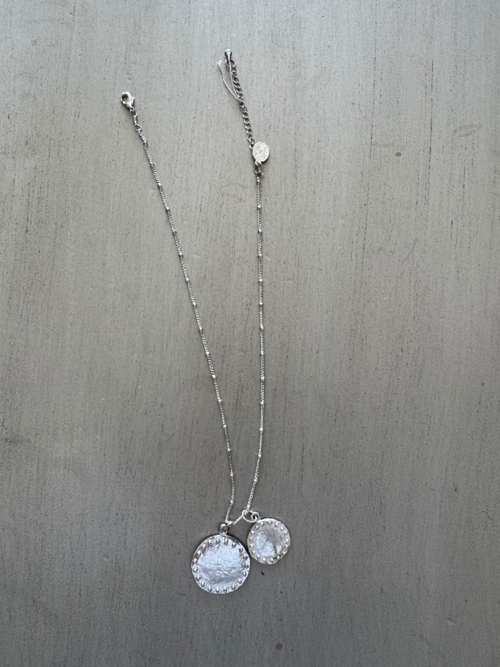 Susan Shaw Silver Necklace